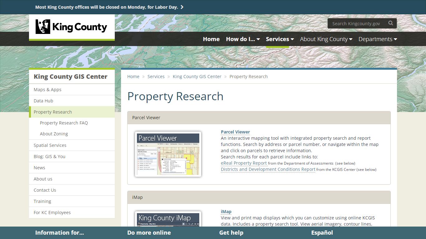 Property Research - King County